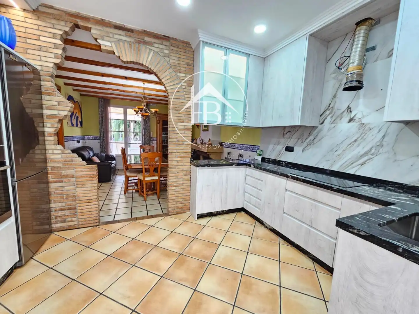 Kitchen of Houses for sale in San Vicente del Raspeig / Sant Vicent del Raspeig  with Air Conditioner, Heating and Terrace
