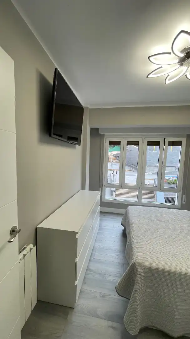 Bedroom of Flat for sale in Portugalete  with Heating, Storage room and Furnished