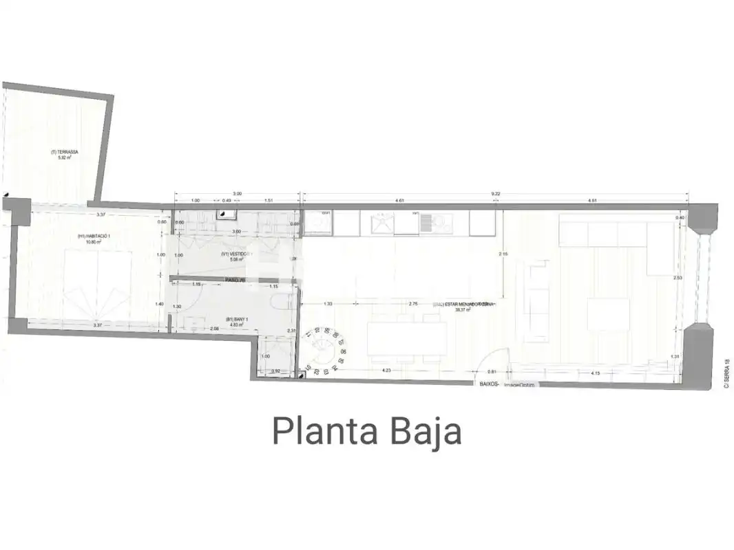 Planta baixa en venda en Ciutat Vella