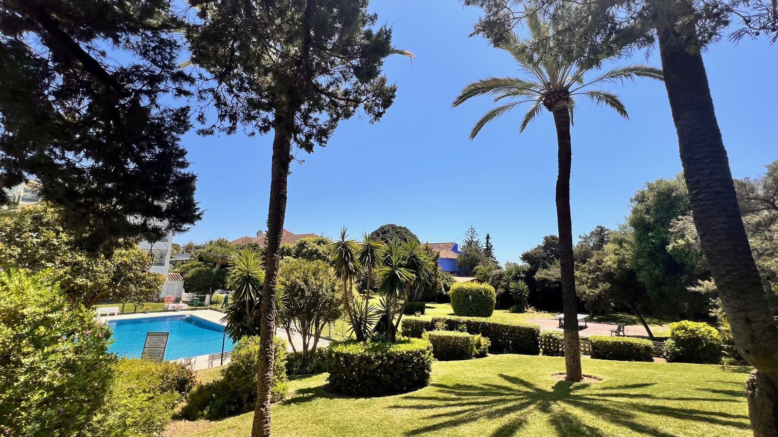 Garden of Apartment for sale in Marbella  with Air Conditioner and Terrace