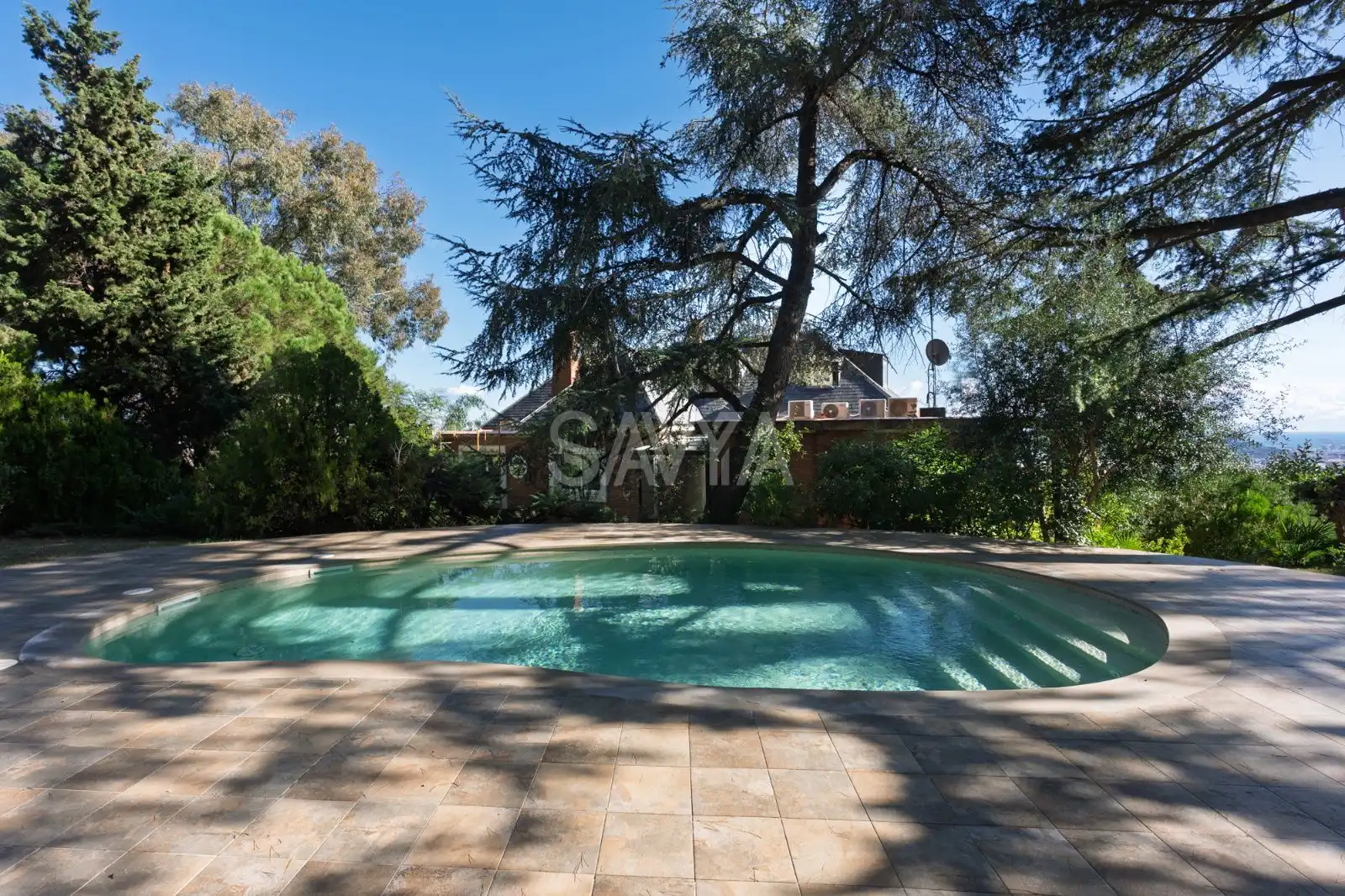 Piscina de Casa o chalet de alquiler en Barcelona con Aire acondicionado, Calefacción y Parquet