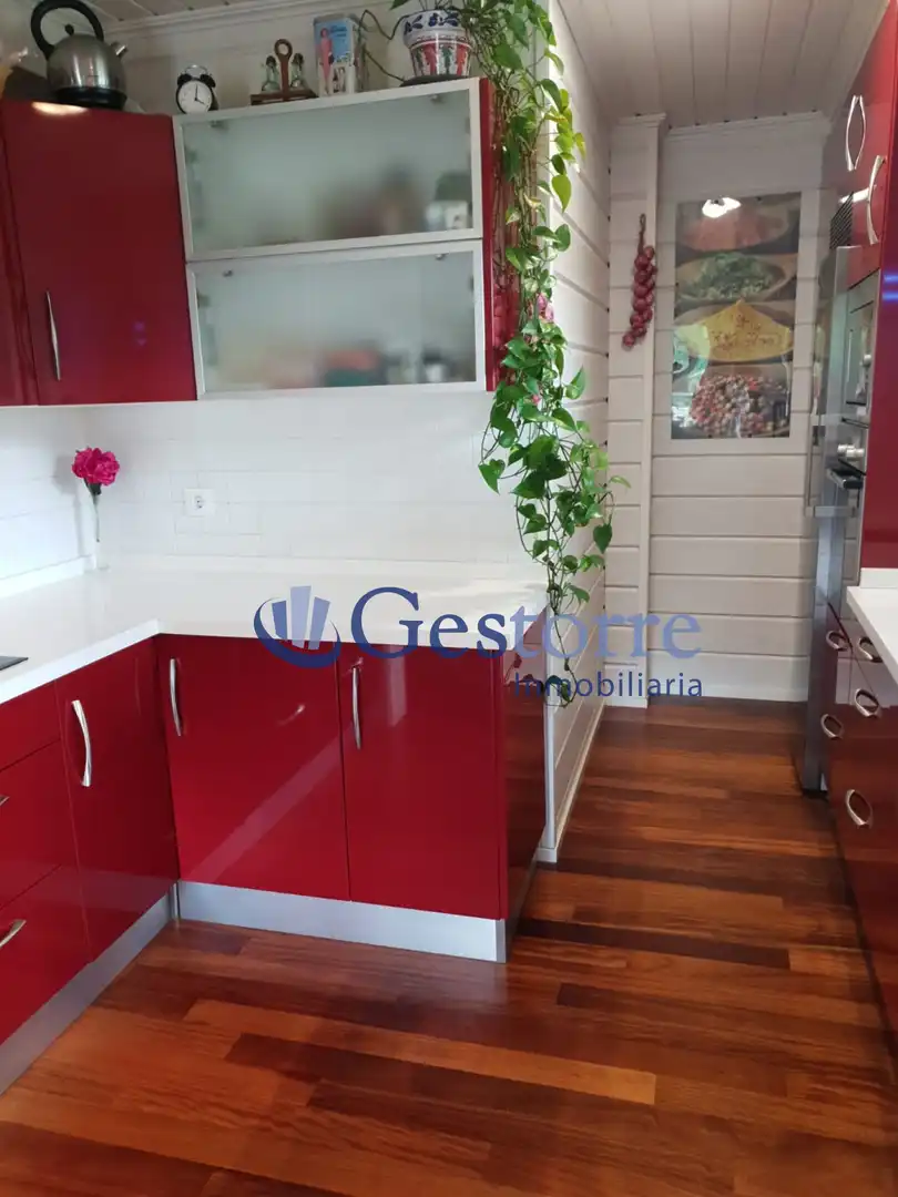 Kitchen of Houses for sale in Gijón   with Heating, Private garden and Terrace