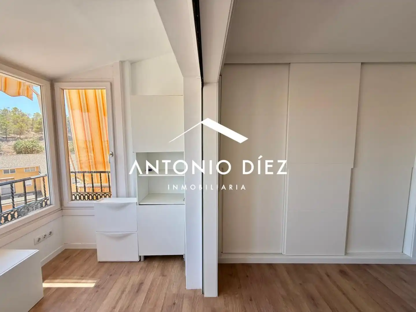 Exterior view of Attic for sale in Aspe  with Air Conditioner, Terrace and Storage room