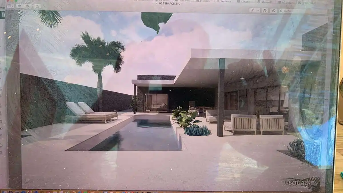 Swimming pool of Land for sale in Yaiza