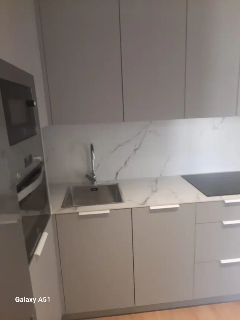 Kitchen of Flat for rent in Zaragoza  with Air Conditioner, Heating and Parquet flooring