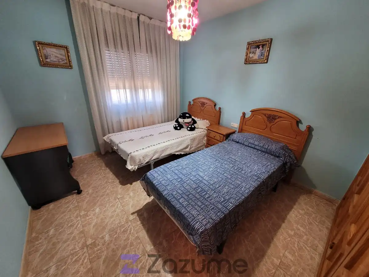 Schlafzimmer von Wohnung zur Miete in San Cristóbal de Segovia mit Heizung, Möbliert und Ofen