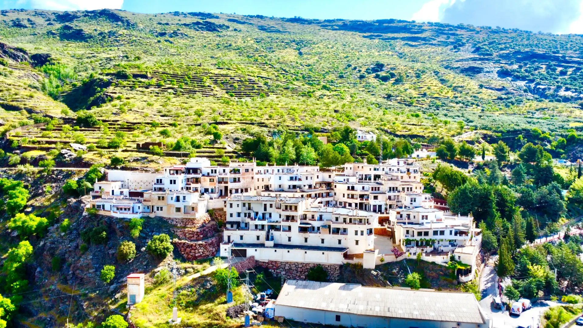 Vista exterior de Apartamento en venta en Ohanes con Calefacción, Terraza y Amueblado