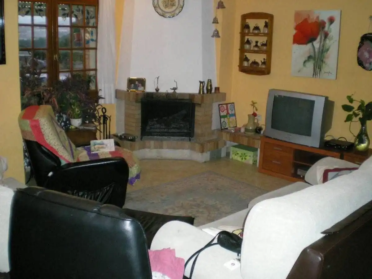 Sala de estar de Casa o chalet en venta en Sant Salvador de Guardiola con Calefacción, Terraza y Piscina