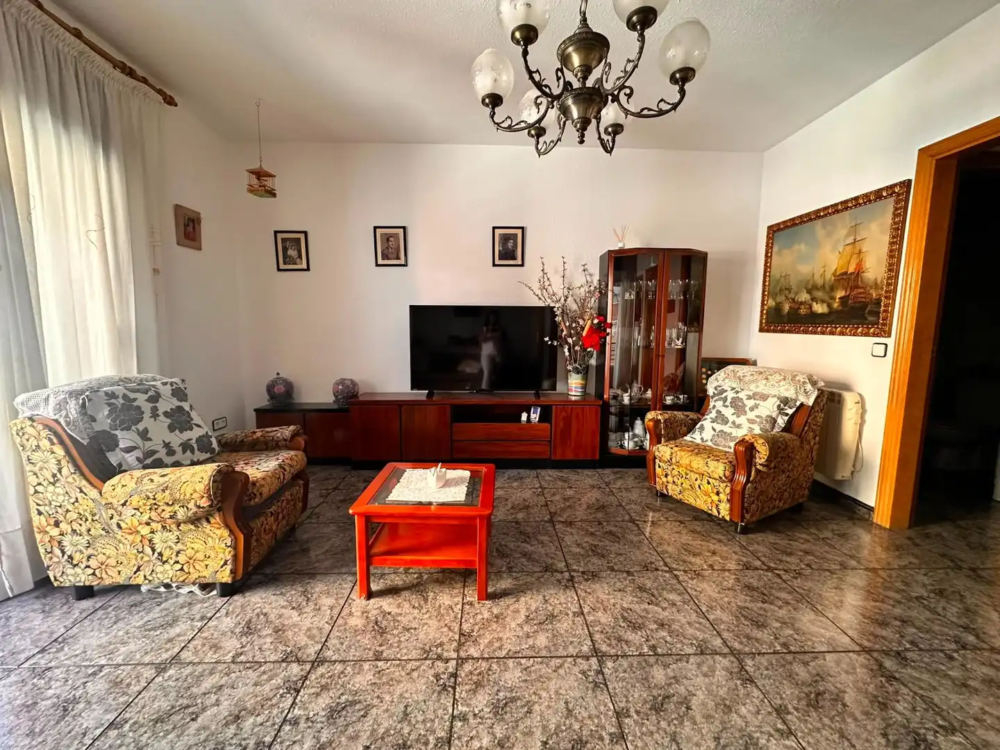 Sala de estar de Piso en venta en Sabadell con Aire acondicionado, Calefacción y Balcón