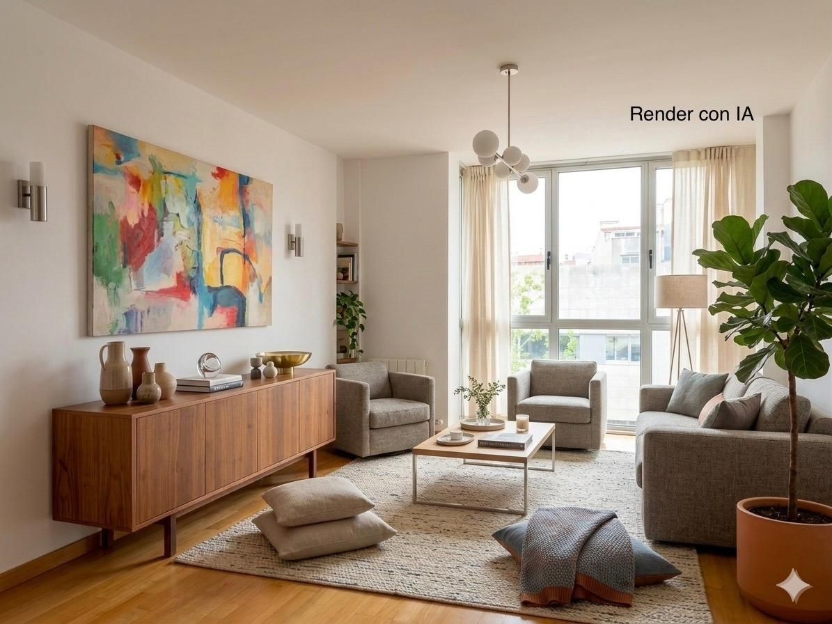 Living room of Flat for sale in Mataró  with Terrace