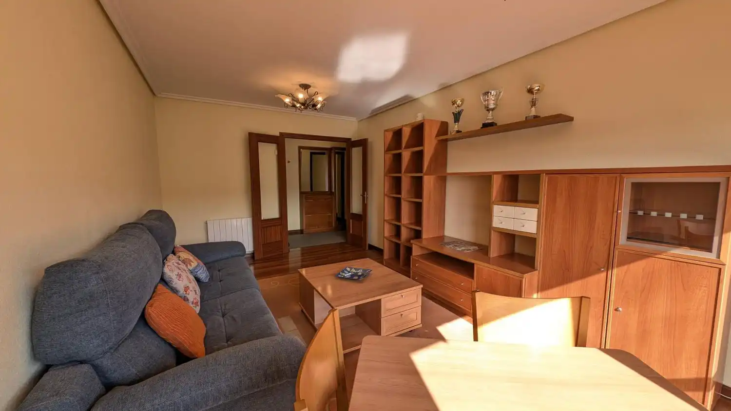 Sala de estar de Piso de alquiler en Piélagos con Calefacción, Terraza y Amueblado
