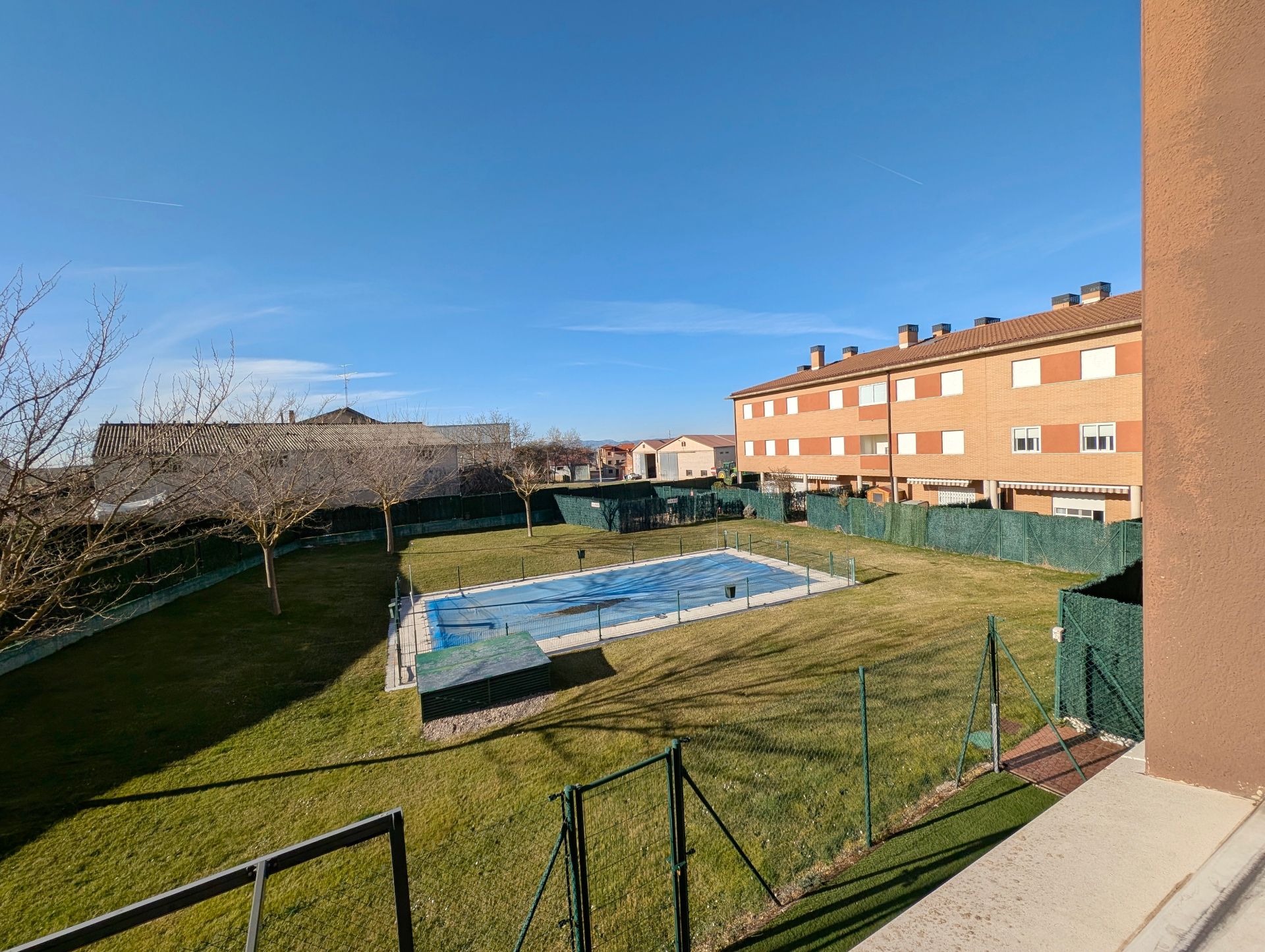 Swimming pool of Flat for sale in Grañón  with Heating, Furnished and Community pool