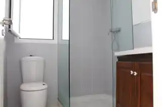 Badezimmer von Wohnung zum Verkauf in Benitachell / El Poble Nou de Benitatxell mit Terrasse und Abstellraum