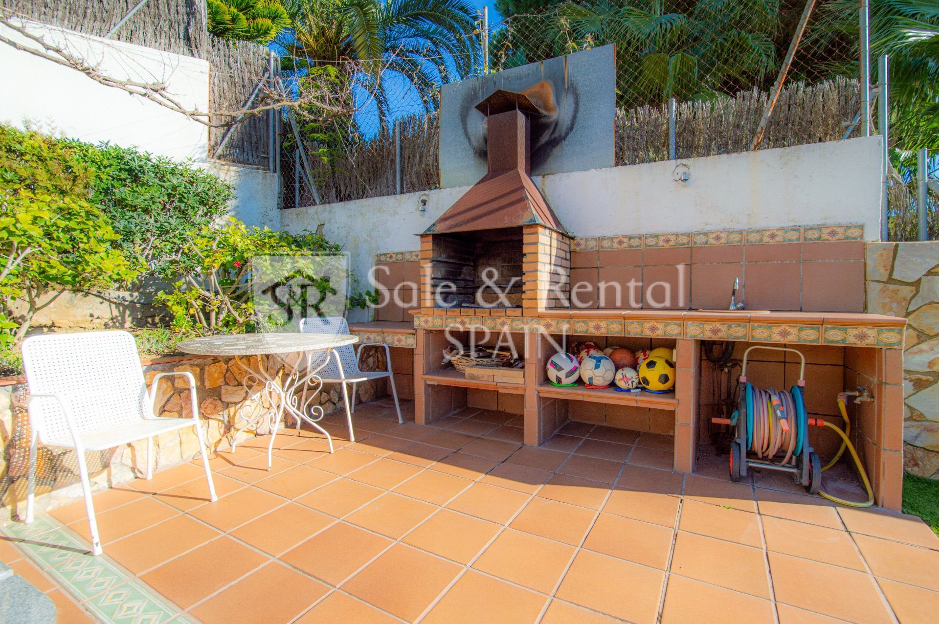 Jardín de Casa o chalet en venta en Lloret de Mar con Aire acondicionado, Calefacción y Jardín privado