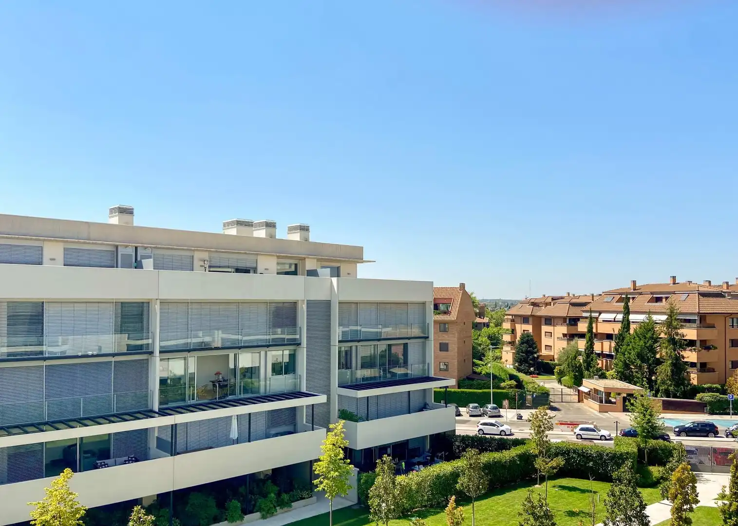 Vista exterior de Apartamento en venta en Moncloa - Aravaca