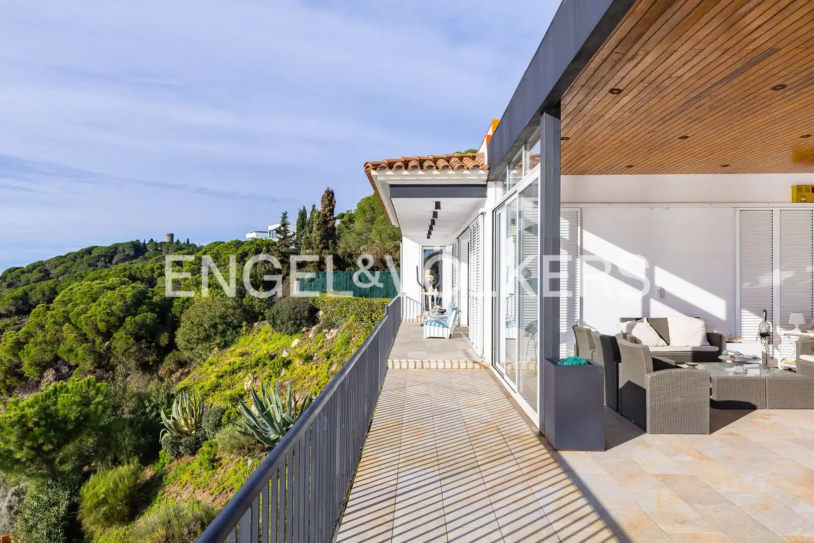 Vista exterior de Casa o chalet en venta en Arenys de Mar con Aire acondicionado, Calefacción y Jardín privado