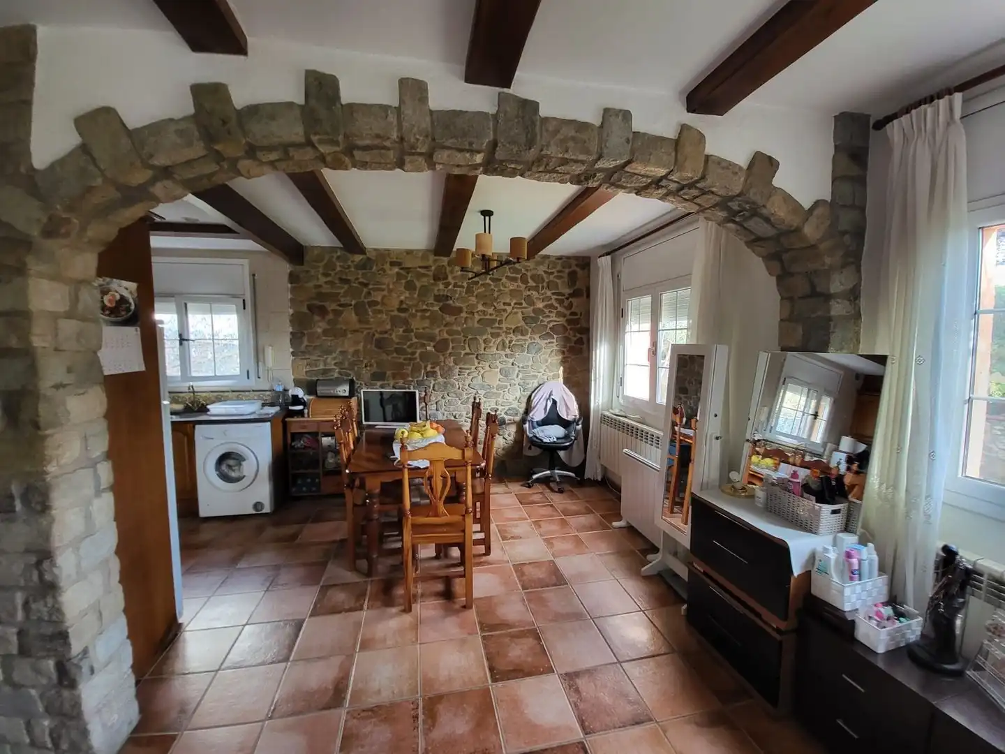 Cuina de Casa o xalet en venda en Calonge i Sant Antoni amb Calefacció, Jardí privat i Terrassa