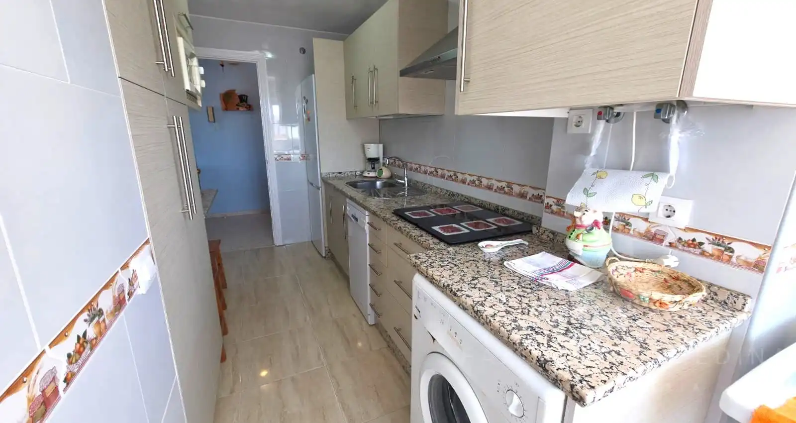 Kitchen of Flat for sale in Chipiona  with Terrace and Furnished