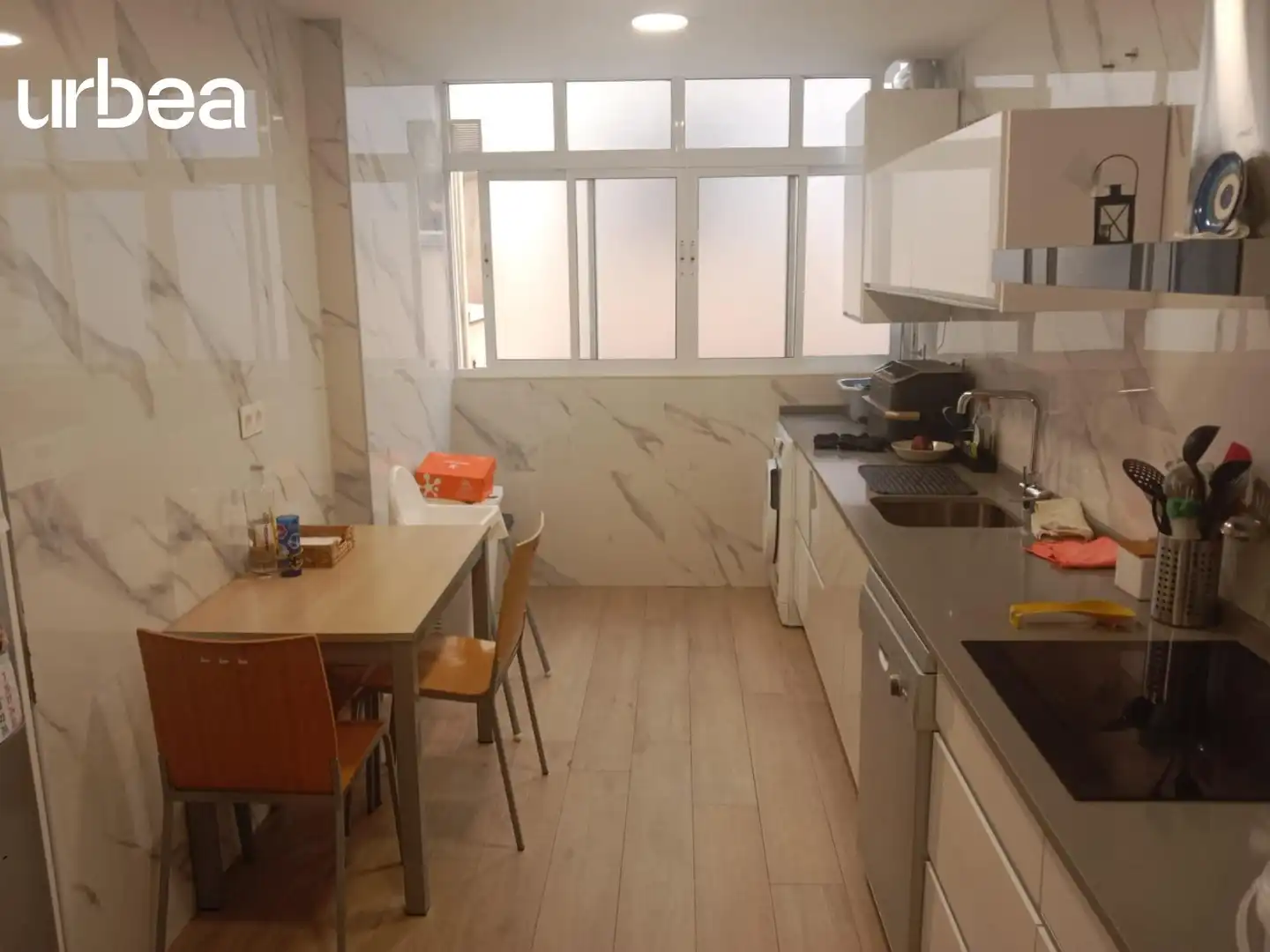 Kitchen of Flat for sale in Málaga  with Private garden, Terrace and Storage room