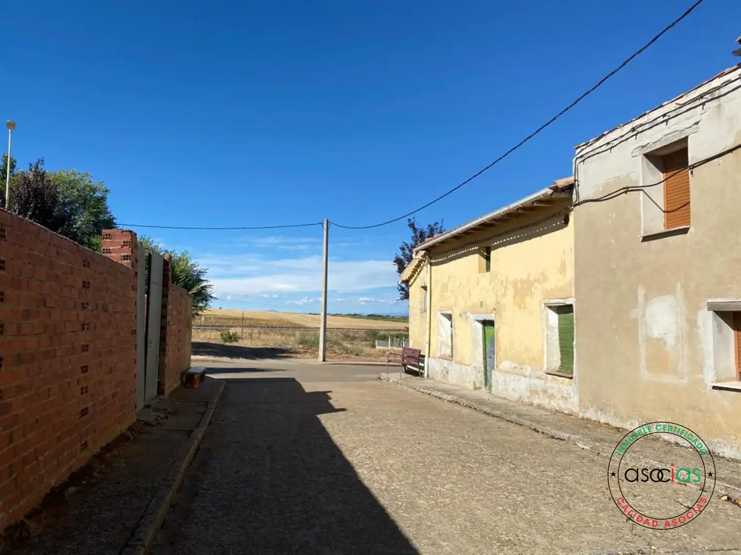 Vista exterior de Casa o xalet en venda en Vallecillo