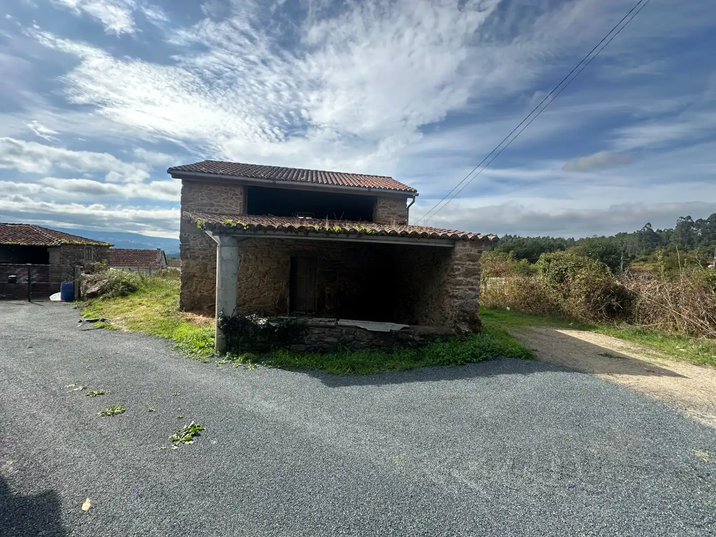 Vista exterior de Casa o xalet en venda en Vedra