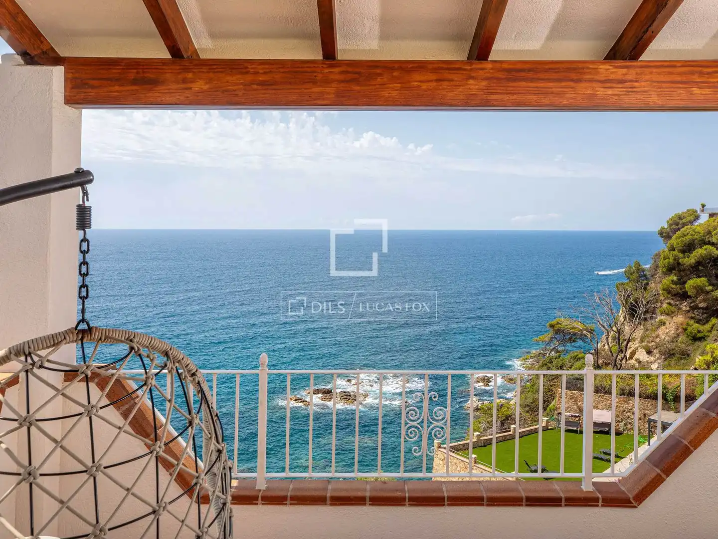 Terrassa de Casa o xalet en venda en Lloret de Mar amb Aire condicionat, Jardí privat i Traster