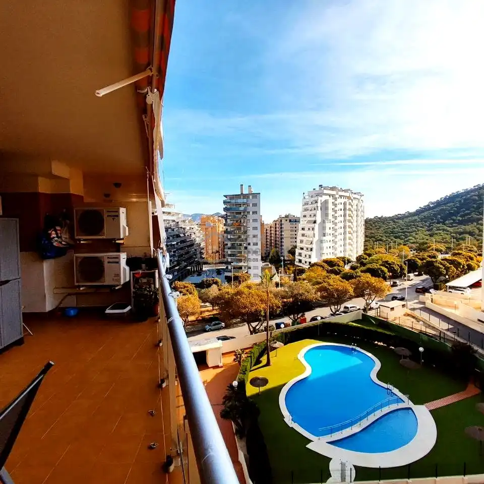 Außenansicht von Wohnung zum Verkauf in Villajoyosa / La Vila Joiosa mit Klimaanlage, Terrasse und Abstellraum