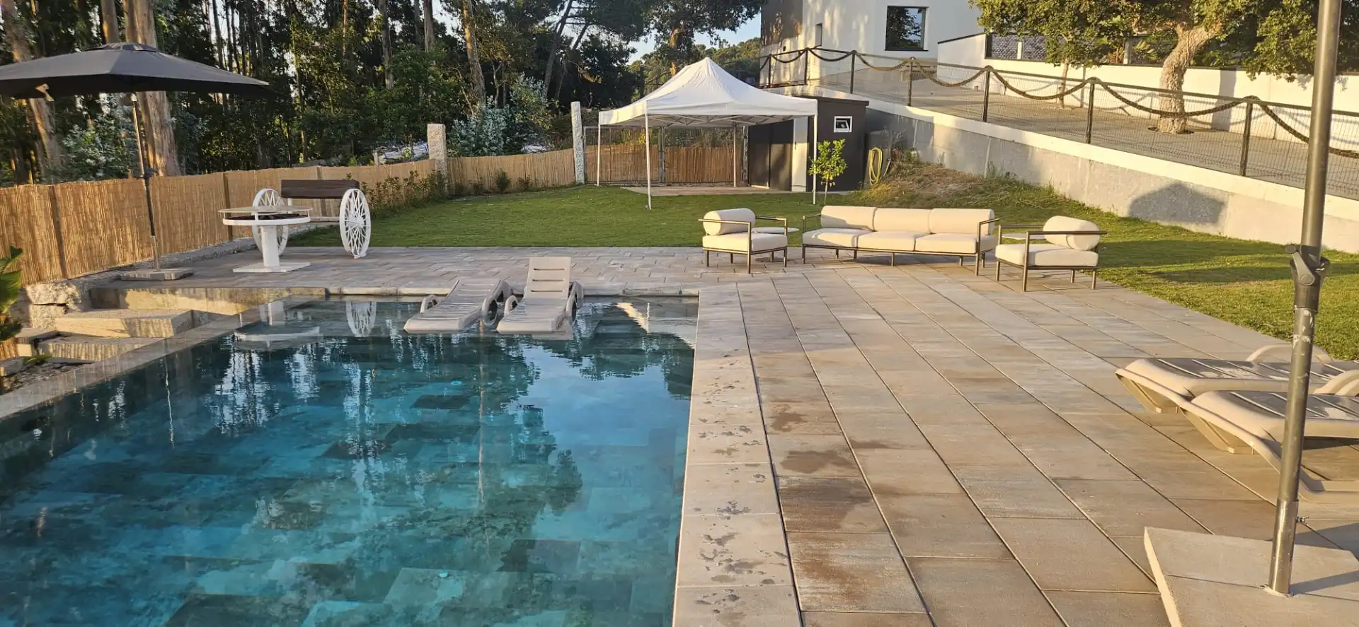 Piscina de Casa o xalet de lloguer en Cambados, Pontevedra