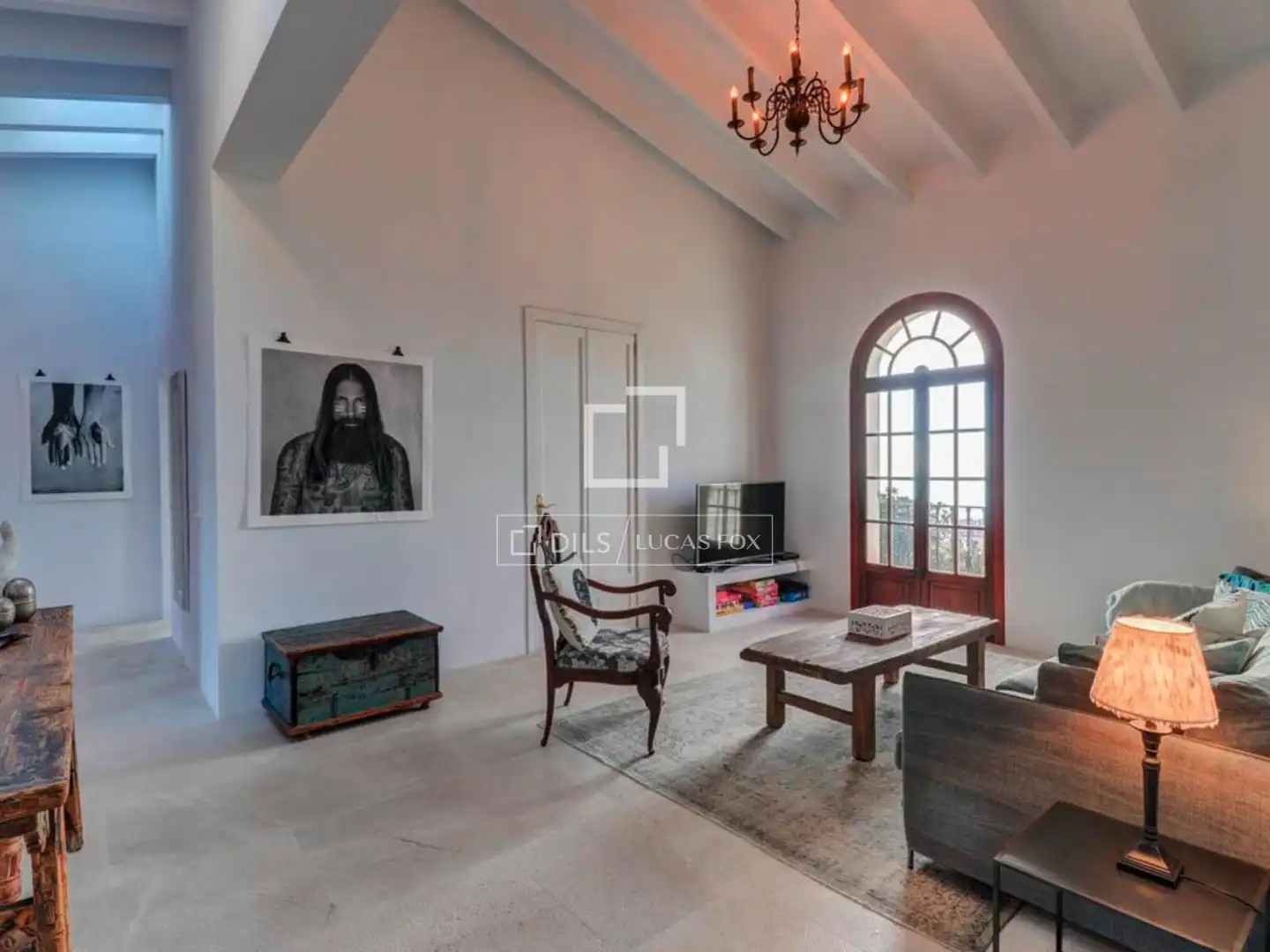 Living room of Houses for rent in  Palma de Mallorca  with Air Conditioner, Heating and Private garden