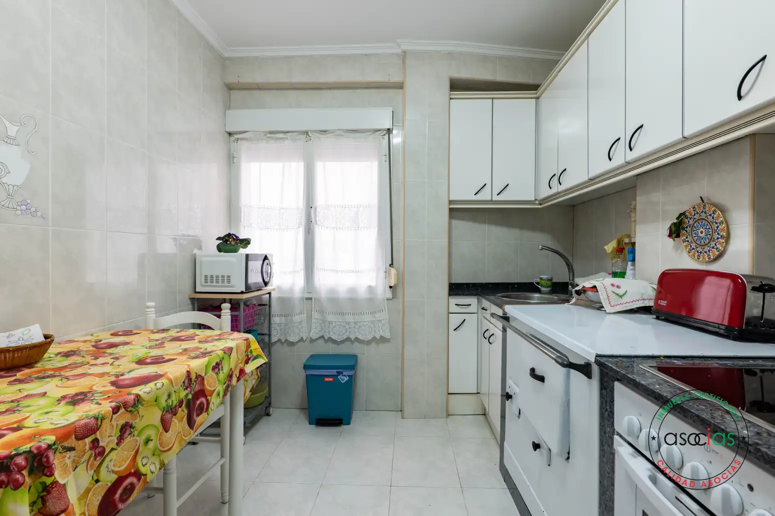 Kitchen of Flat for sale in Gijón   with Heating and Terrace