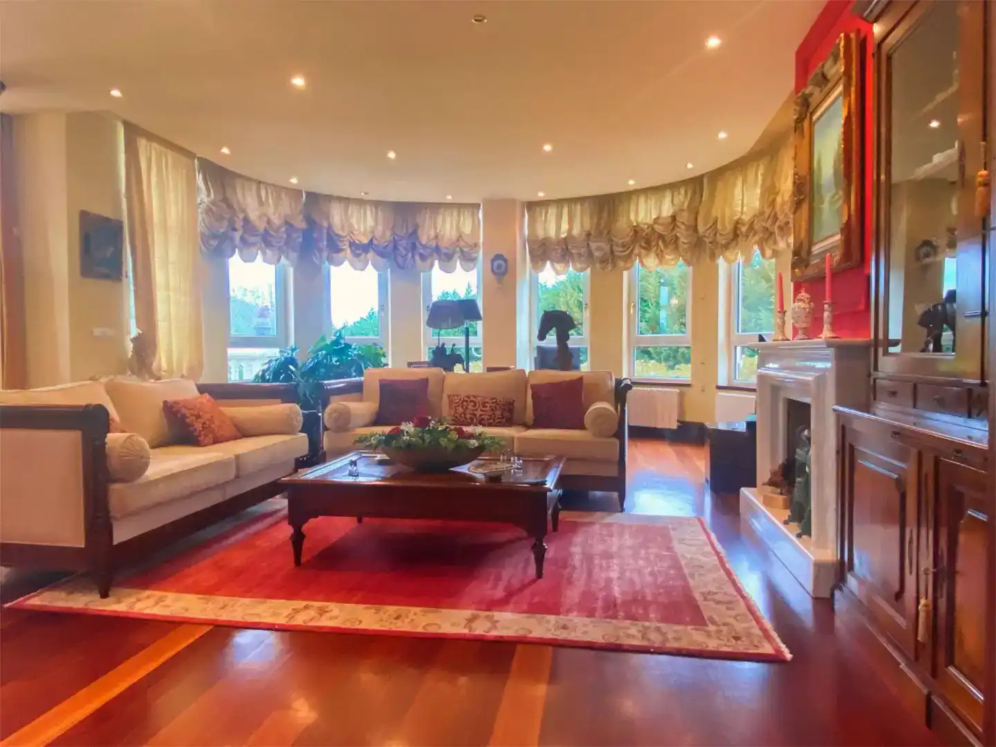 Sala d'estar de Casa o xalet en venda en Piélagos