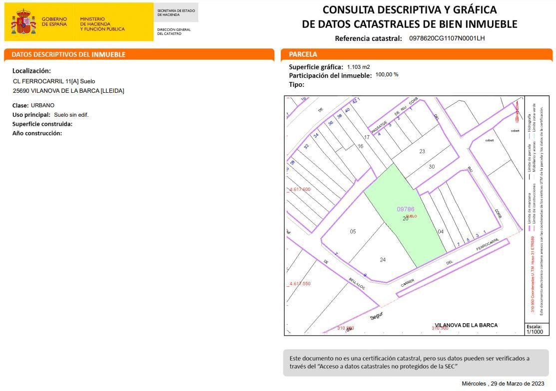 Residential for sale in Vilanova de la Barca