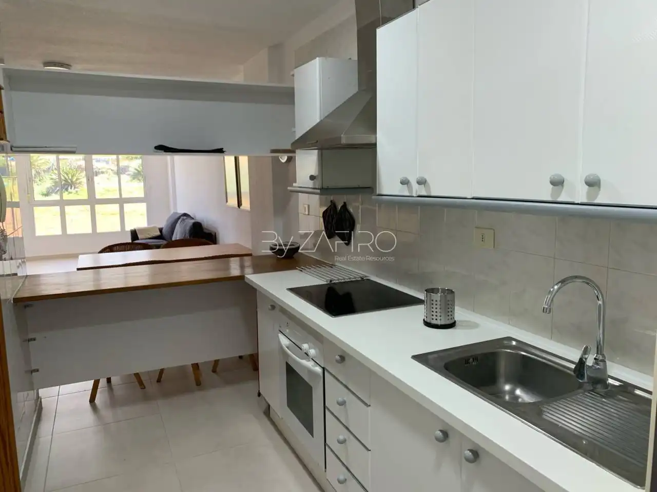 Cocina de Apartamento de alquiler en San Cristóbal de la Laguna con Terraza y Amueblado
