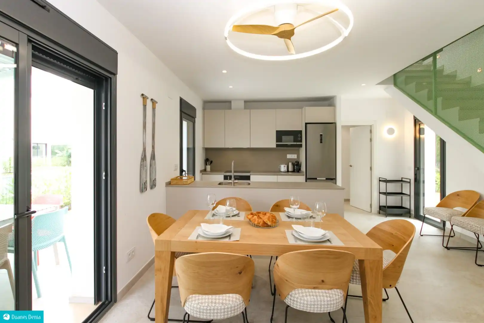 Cocina de Casa o chalet de alquiler en Dénia con Aire acondicionado, Calefacción y Jardín privado