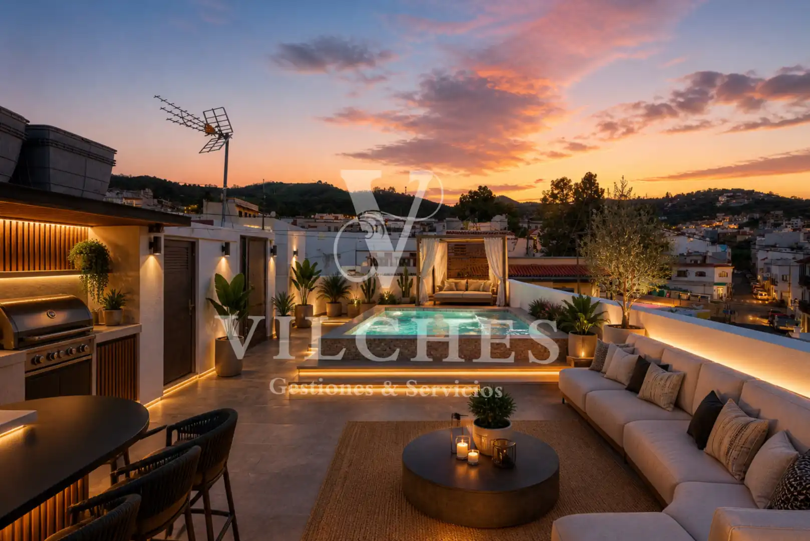 Terraza de Casa o chalet en venta en Teror con Parquet, Terraza y Trastero