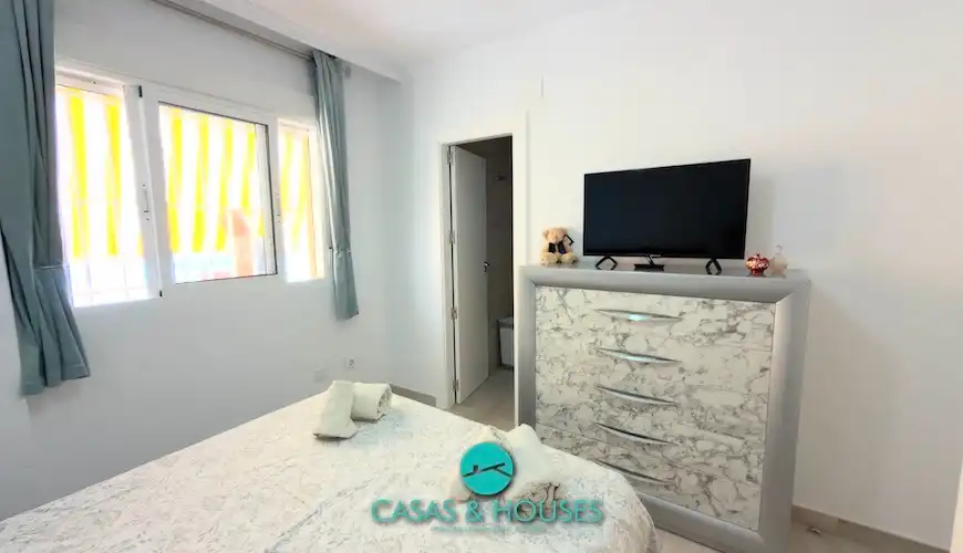 Bedroom of Apartments for sale in La Manga del Mar Menor  with Air Conditioner, Heating and Terrace