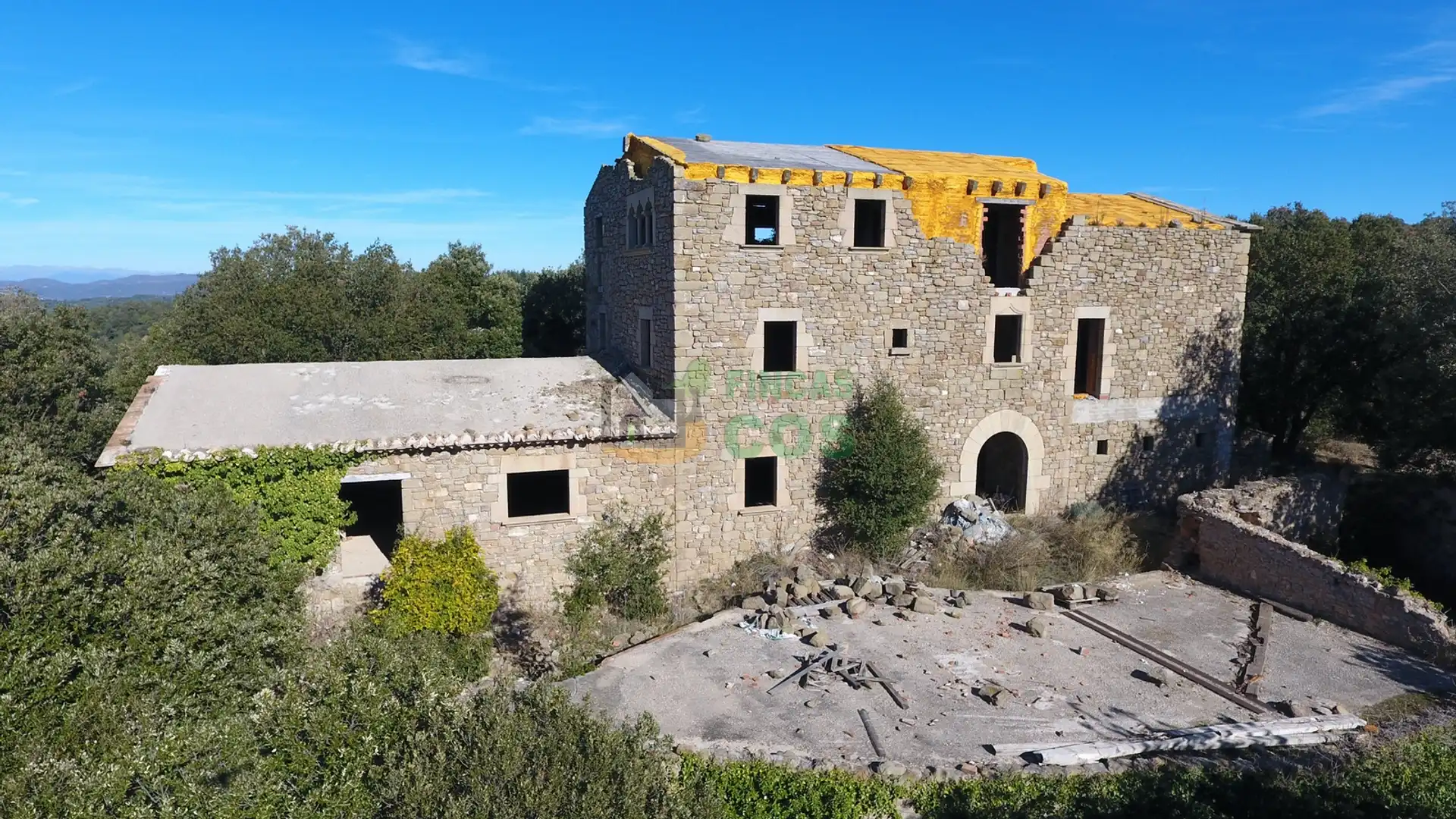 Exterior view of Houses for sale in Castellterçol  with Private garden, Terrace and Swimming Pool