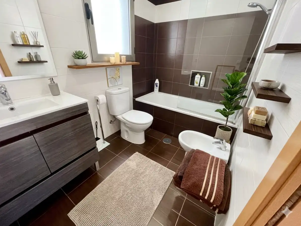 Bathroom of Apartments for rent in Altea  with Air Conditioner, Heating and Terrace