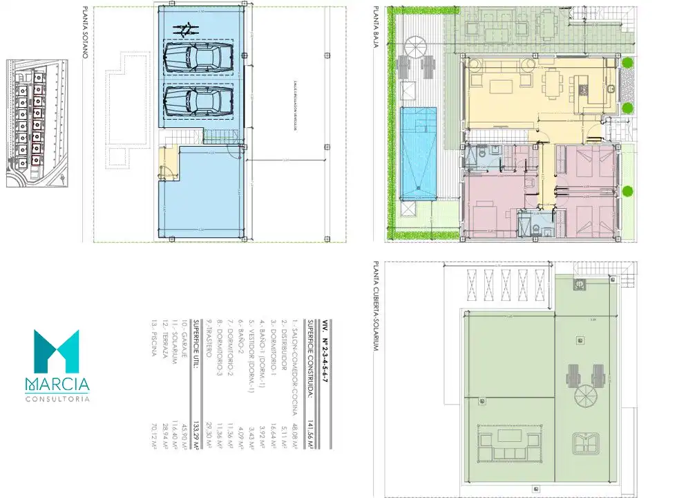 Villa mit Pool zum Verkauf in Nueva Torrevieja - Aguas Nuevas, imagen 6