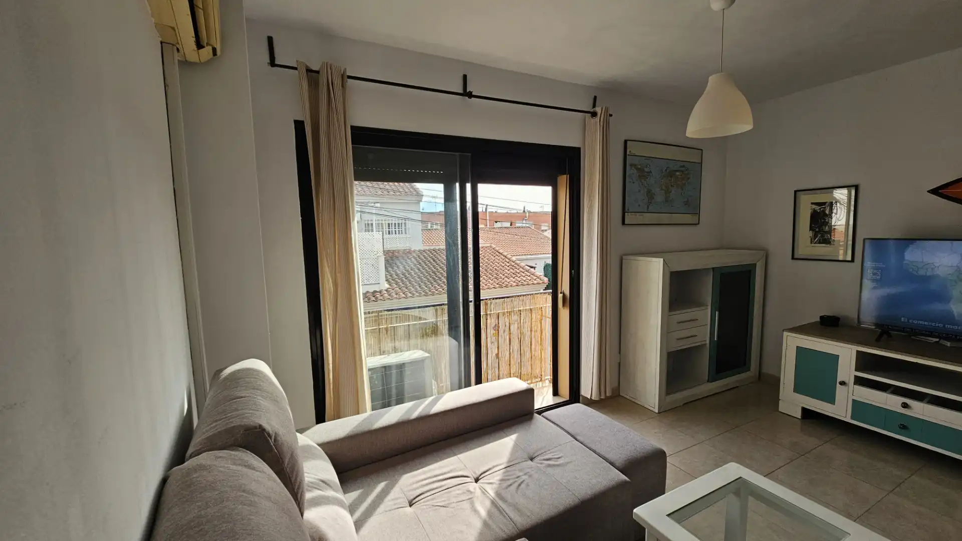 Terraza de Piso de alquiler en Málaga con Aire acondicionado y Amueblado