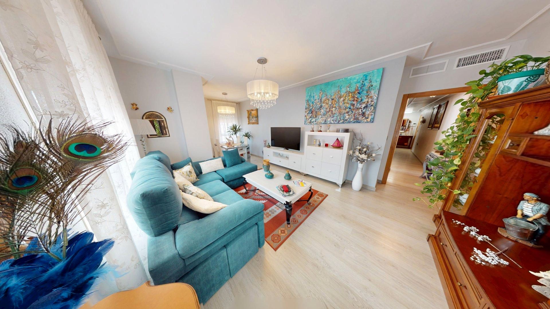 Living room of Flat for sale in Torrevieja  with Air Conditioner, Heating and Terrace