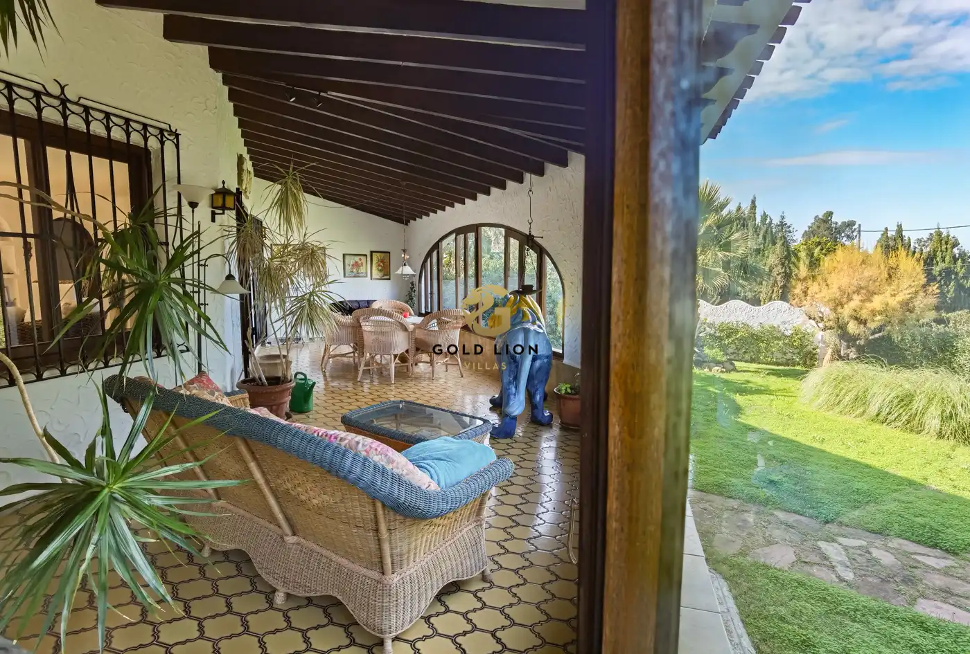 Garden of Houses for sale in Dénia  with Air Conditioner, Heating and Private garden