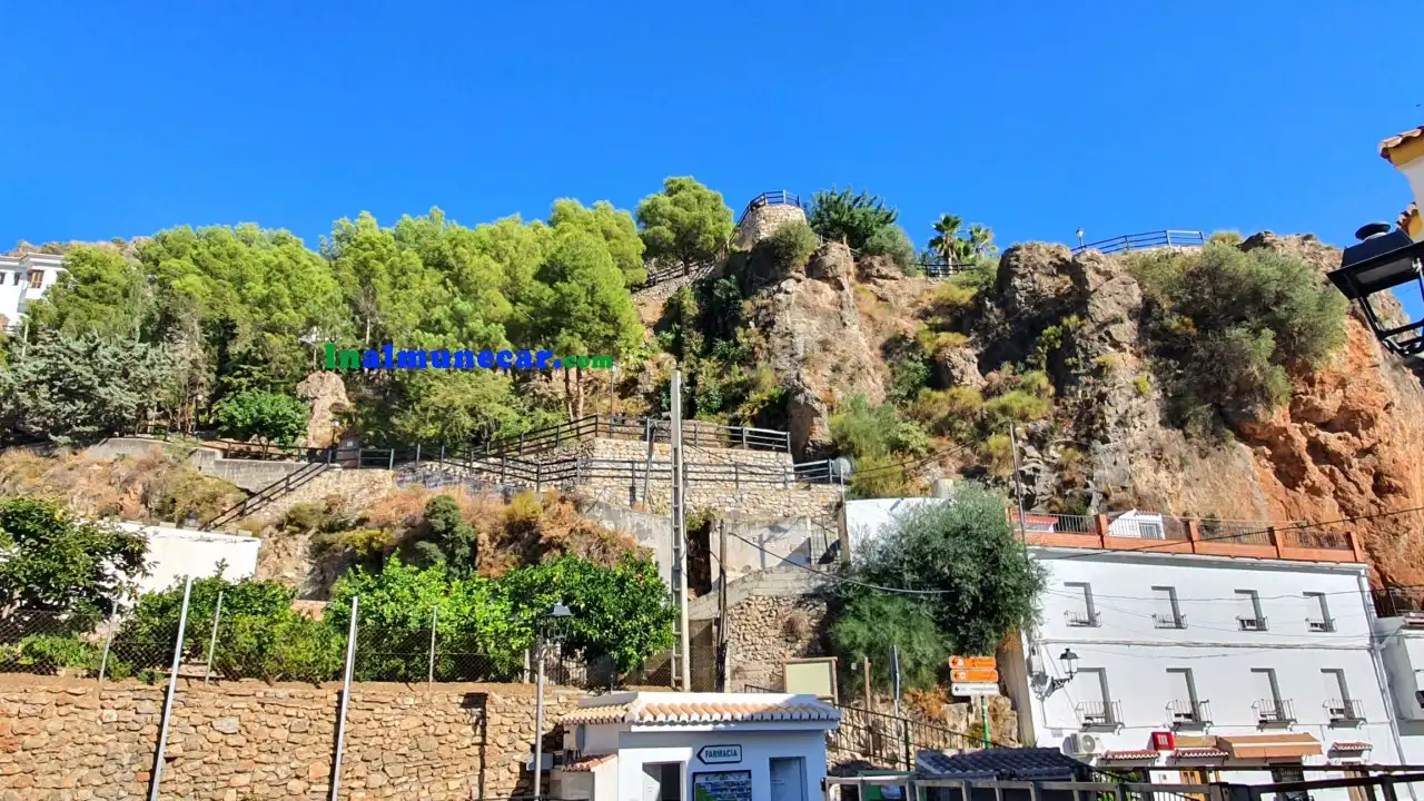 Vista exterior de Casa o chalet en venta en Lentegí con Terraza