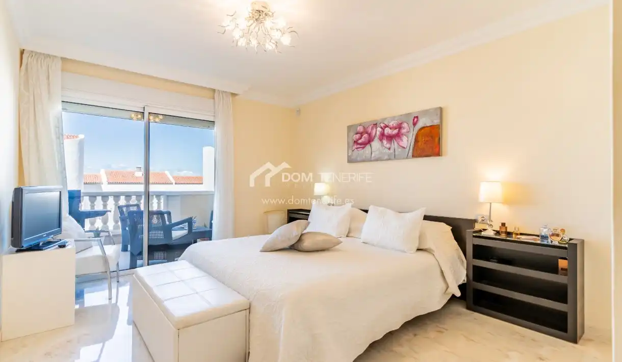 Schlafzimmer von Wohnung zum Verkauf in Santiago del Teide mit Terrasse, Abstellraum und Schwimmbad