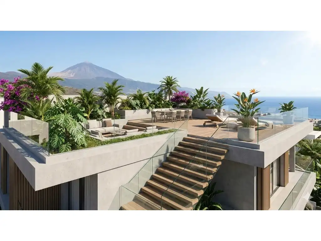 Terrasse von Einfamilien-Reihenhaus zum Verkauf in Icod de los Vinos