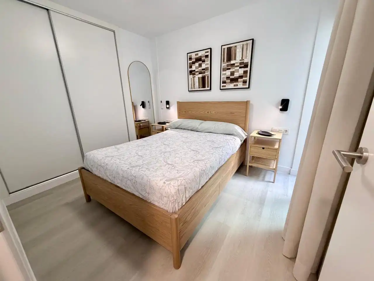 Bedroom of Flat for rent in Mogán  with Air Conditioner, Terrace and Furnished