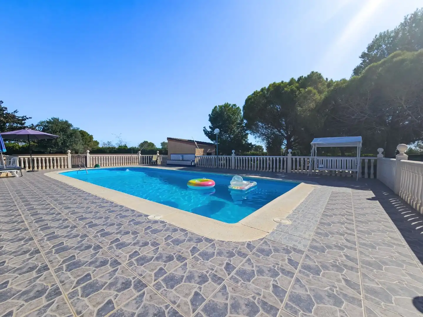 Piscina de Finca rústica en venta en Algorfa con Aire acondicionado, Calefacción y Terraza