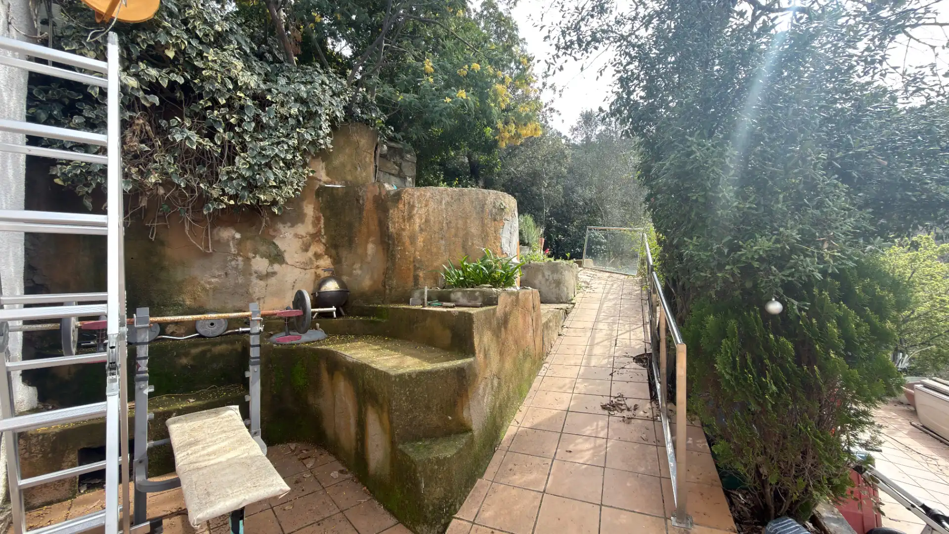 Jardín de Finca rústica en venta en Barcelona con Calefacción