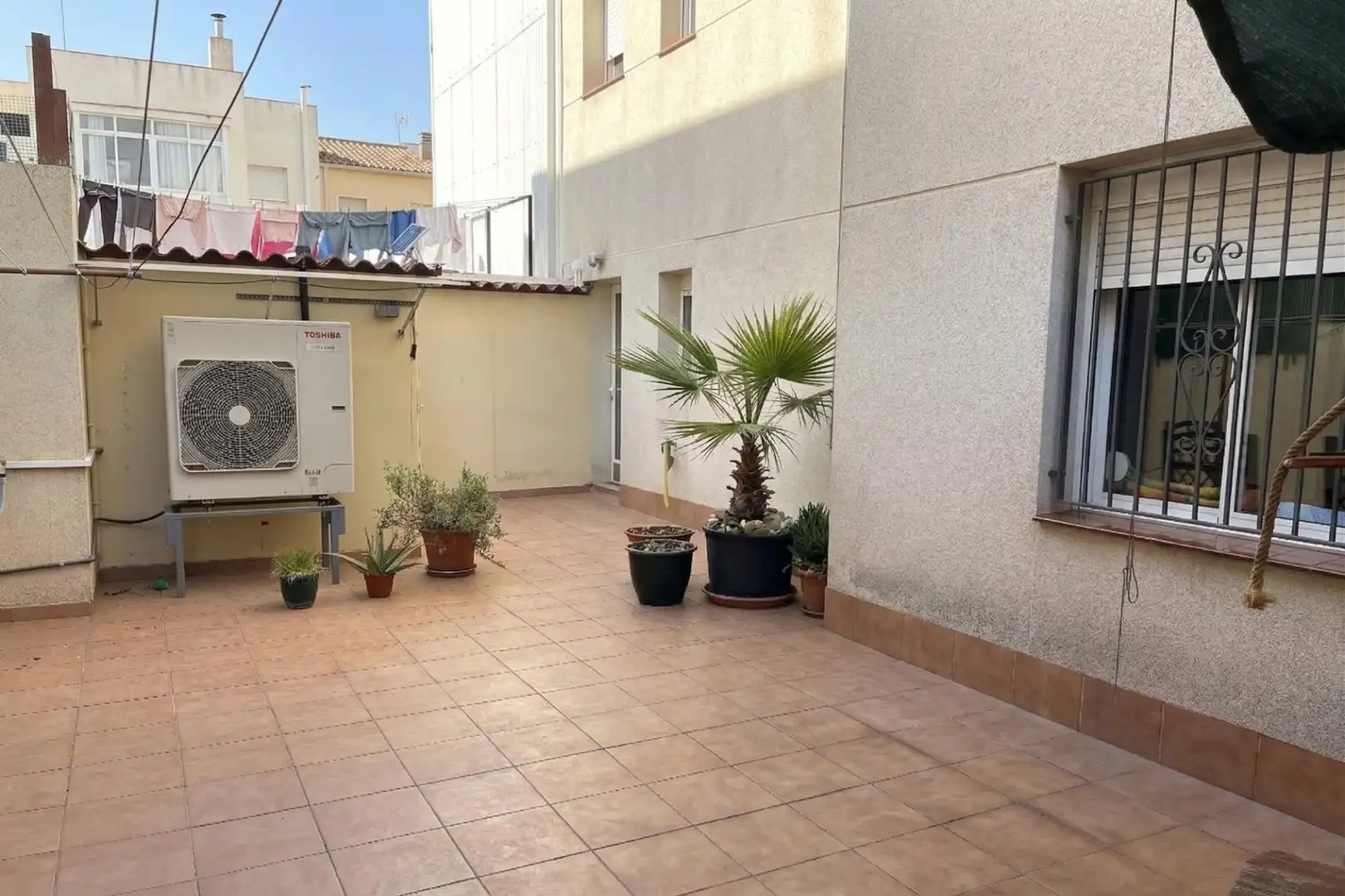 Terrace of Flat for sale in Zaragoza  with Heating, Terrace and Furnished
