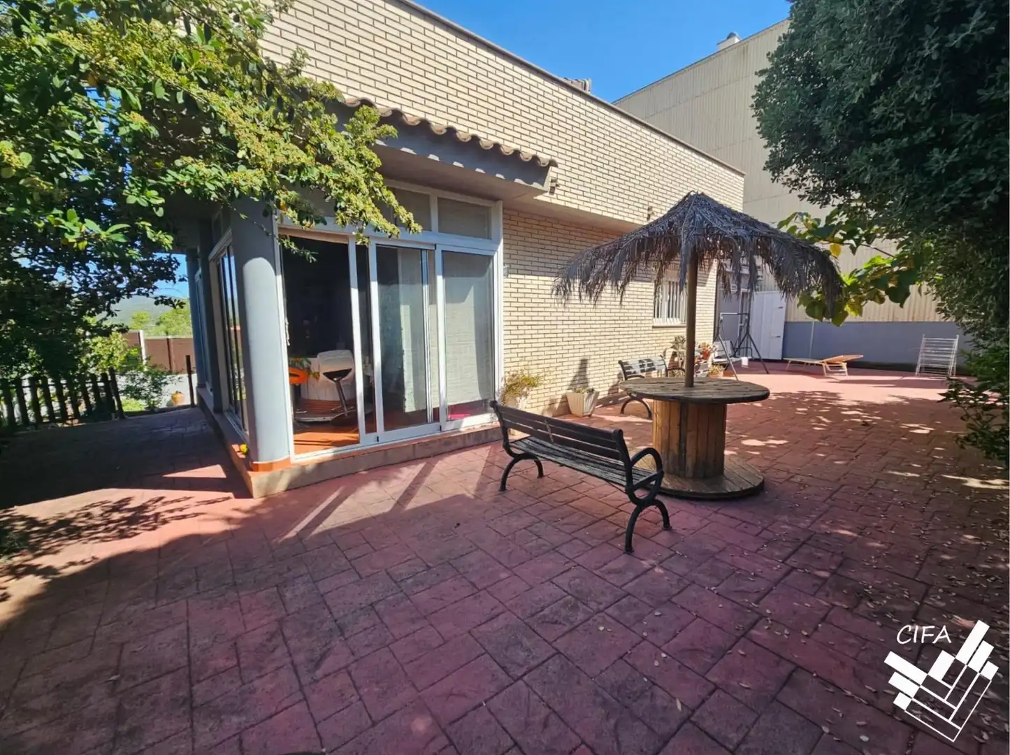 Terrassa de Casa o xalet en venda en Santa Magdalena de Pulpis amb Aire condicionat, Jardí privat i Terrassa